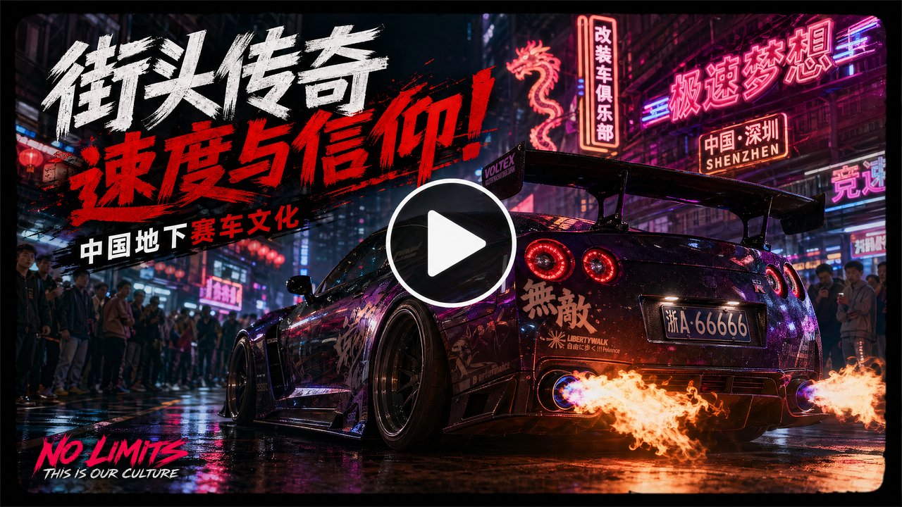 精神小妹修车改装视频-街头改装跑车视频教程